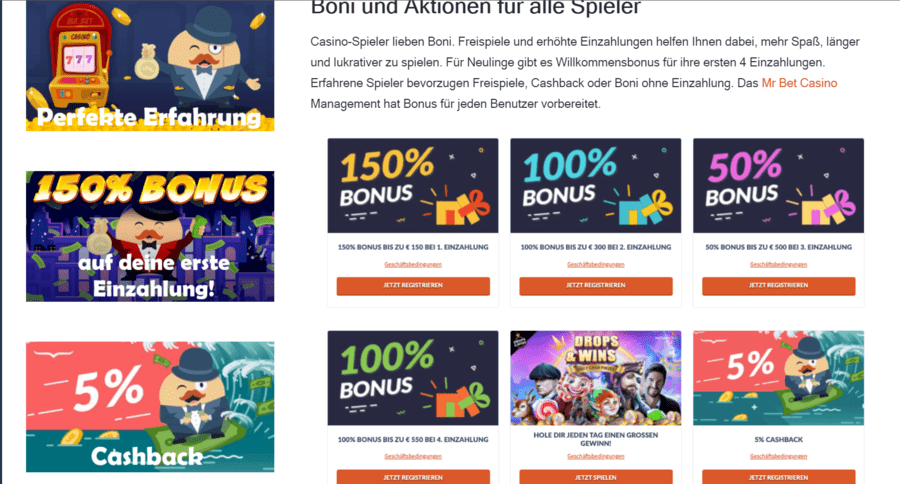 MrBet: Große Wetten könnten großen Erfolg bringen